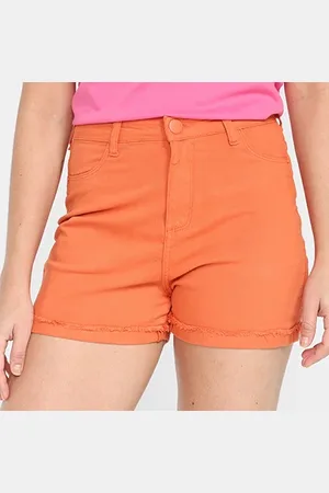 Hering Short Sarja Cintura Alta Feminino