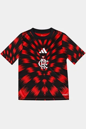adidas Camisa Flamengo Infantil 25/26 Pré Jogo