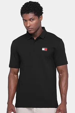 Tommy Hilfiger Camisa Polo Badge Regular Masculina