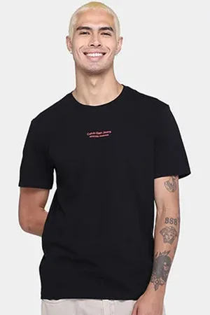 Calvin Klein Camiseta Micrologo Registered Masculina