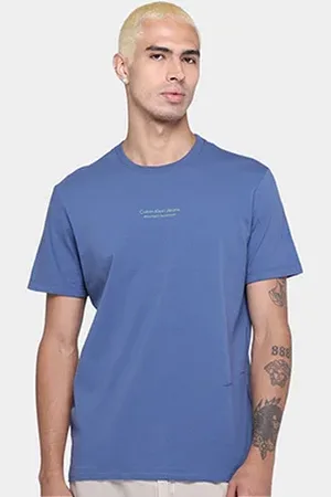 Calvin Klein Camiseta Micrologo Registered Masculina