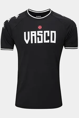 Kappa Camisa Vasco Supporter Lettering Masculina