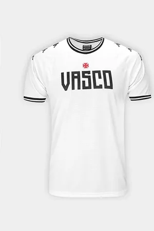Kappa Camisa Vasco Supporter Lettering Masculina