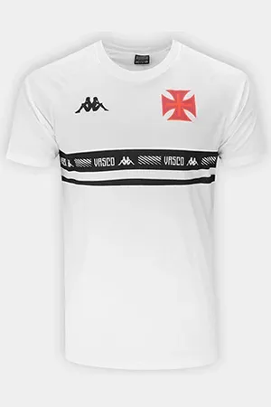 Kappa Camisa Vasco Supporter Stripe Masculina