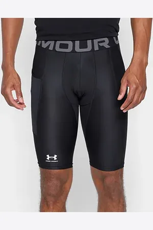Under Armour Short de Compressão Hg Pocket Long Masculino