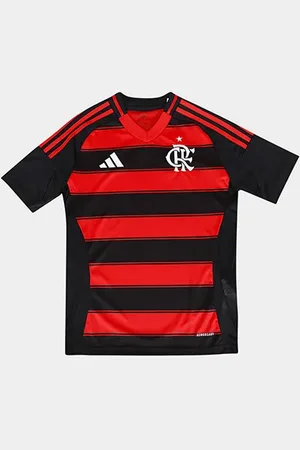 adidas Camisa Flamengo Infantil I 25/26 s/n Torcedor