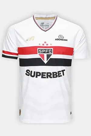New Balance Camisa São Paulo 25/26 Home Jogador Masculina