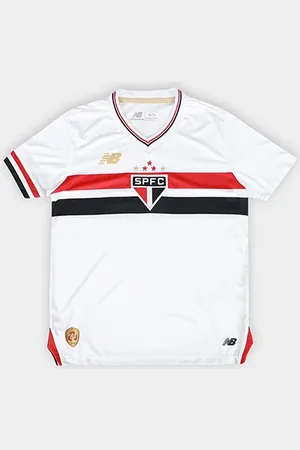 New Balance Camisa Infantil São Paulo 25/26 Home Torcedor