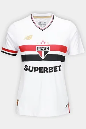 New Balance Camisa São Paulo 25/26 Home Torcedor Feminina