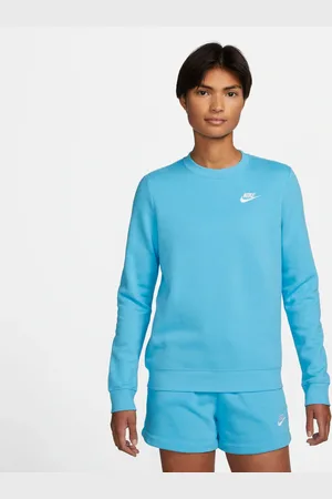 Nike Blusão Club Fleece Crew Feminino