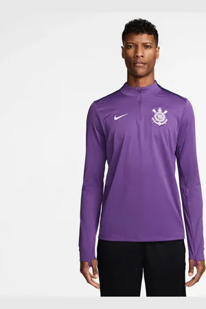 Nike Camisa Manga Longa Corinthians Treino 2025 Masculina