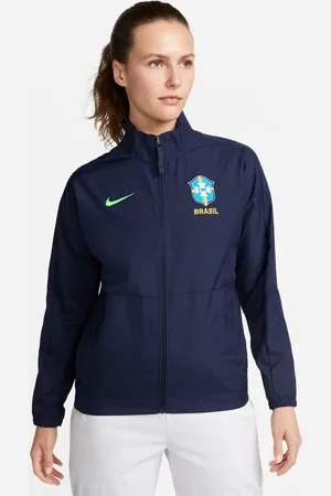 Nike Jaqueta Brasil Hino Feminina