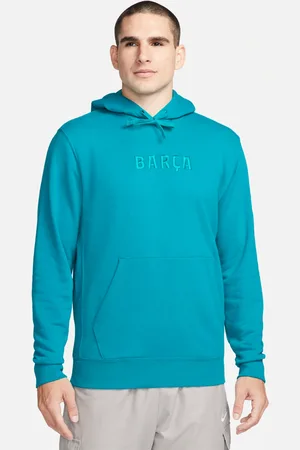 Nike Blusão Barcelona III Club French Terry Masculino
