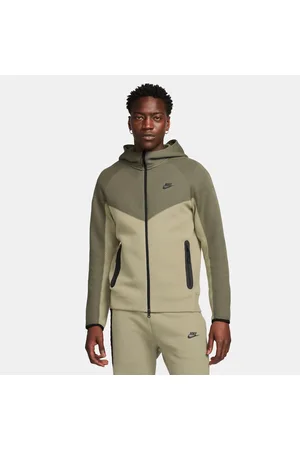 Moletom Nike Tech Fleece Windrunner Hoody Khaki Green para homem