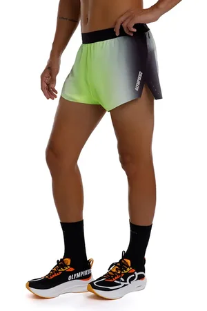 OLYMPIKUS Shorts Corre 2 Masculino P Verde