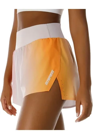 OLYMPIKUS Shorts Corre 3 Feminino GG Laranja