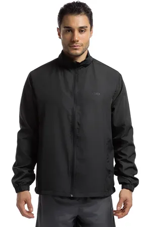 OLYMPIKUS Jaqueta Quebra-Vento Essential Masculina P Preto