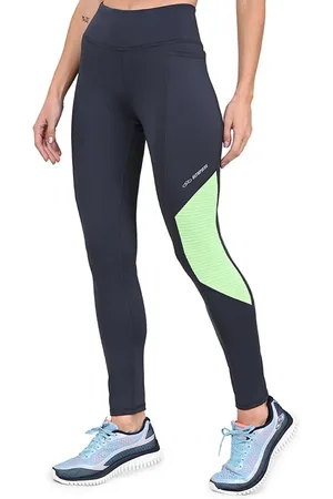 OLYMPIKUS Legging de Corrida Feminina M Azul