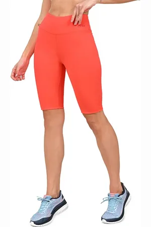 OLYMPIKUS Bermuda Essential 10 Feminina P Vermelho
