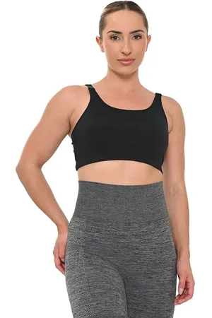 OLYMPIKUS Top Baixo Impacto Feminina GG Preto