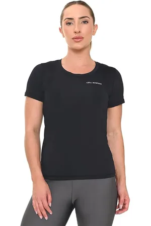 OLYMPIKUS Camiseta Recortes Feminina P Preto