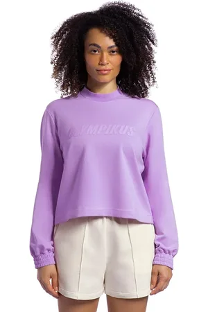 OLYMPIKUS Moletom Comfy Box Feminino M Lilás