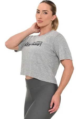 OLYMPIKUS Camiseta Box Graphic Feminina P Cinza