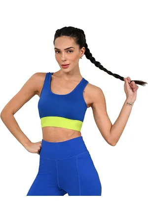 OLYMPIKUS Top Eleva Feminino GG Azul