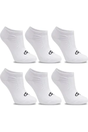 OLYMPIKUS Meia Invisivel - Pacote com 6 Pares 33-38 Branco
