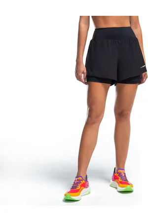 OLYMPIKUS Shorts Ultra 2 em 1 Feminino GG Preto