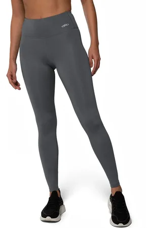 OLYMPIKUS Legging de Treino Feminina Essential GG Cinza