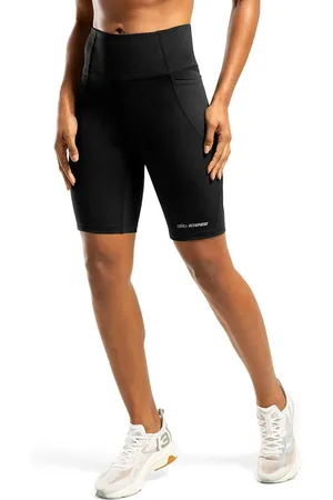 OLYMPIKUS Shorts 9 Flex Compression Feminino GG Preto