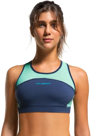 OLYMPIKUS Top Runner Feminino G Azul
