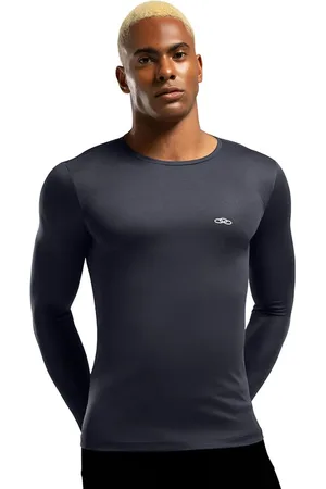 OLYMPIKUS Camiseta Manga Longa Essential Masculina G Azul