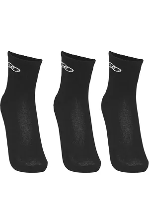 OLYMPIKUS Meia Cano Médio pacote c/ 3 pares Masculino 39-44 Preto