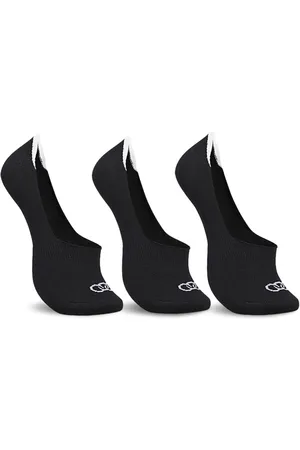 OLYMPIKUS Meia Ultra Invisível Masculina - Pacote com 3 Pares 39-44 Preto