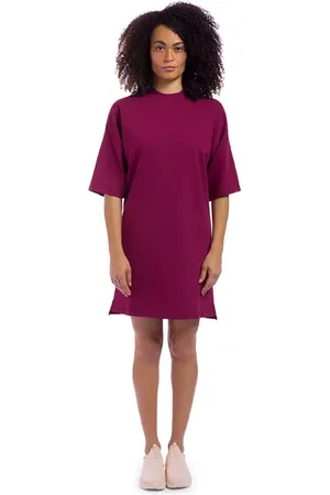 OLYMPIKUS Vestido Comfy Tape Feminino G Roxo