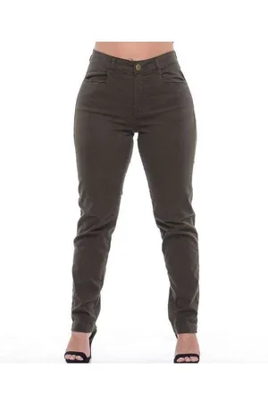 Calça Com Elastano Feminina Esportiva Alaska 03924