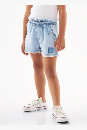 Calca Jeans Infantil Menina - Azul