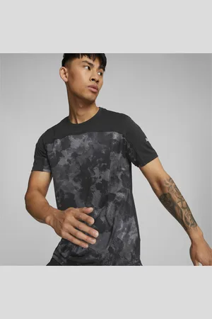 PUMA Camiseta Printed Short Sleeve Running Masculina – Cor