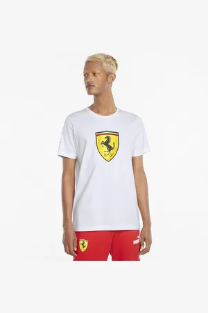 PUMA Camiseta Scuderia Ferrari Race Bold Color Shield Masculina – Cor