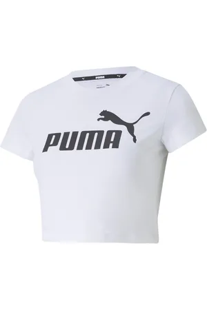 PUMA Camiseta Essentials Slim Logo Feminina – Cor