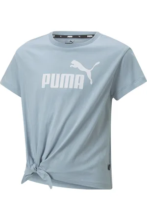 PUMA Camiseta Essentials Logo Knotted Juvenil – Cor