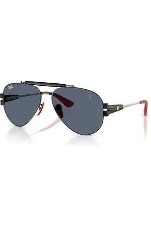 Ray-Ban RB3762M SCUDERIA FERRARI COLLECTION Óculos de sol Armação Lentes Cinza 58-14