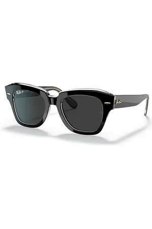 Ray-Ban STATE STREET @COLLECTION Óculos de sol Armação Lentes Preto polarizado 49-20
