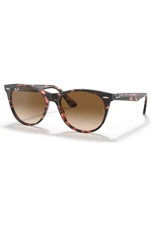 Ray-Ban WAYFARER II FLECK Óculos de sol Armação Lentes Marrom 55-18