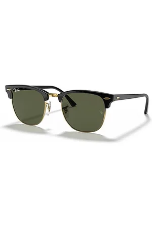 Ray-Ban CLUBMASTER CLASSIC Óculos de sol Armação Lentes Verde 51-21