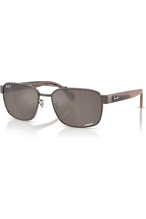 Ray-Ban RB3751CH CHROMANCE Óculos de sol Armação Havana/Marrom Lentes Marrom polarizado 58-17