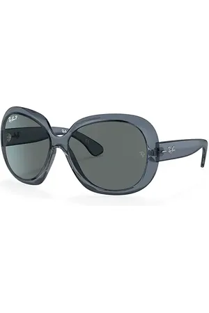Ray-Ban JACKIE OHH II TRANSPARENT Óculos de sol Armação Lentes Cinza polarizado 60-14