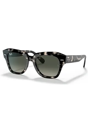 Ray-Ban STATE STREET FLECK Óculos de sol Armação Lentes Cinza 49-20